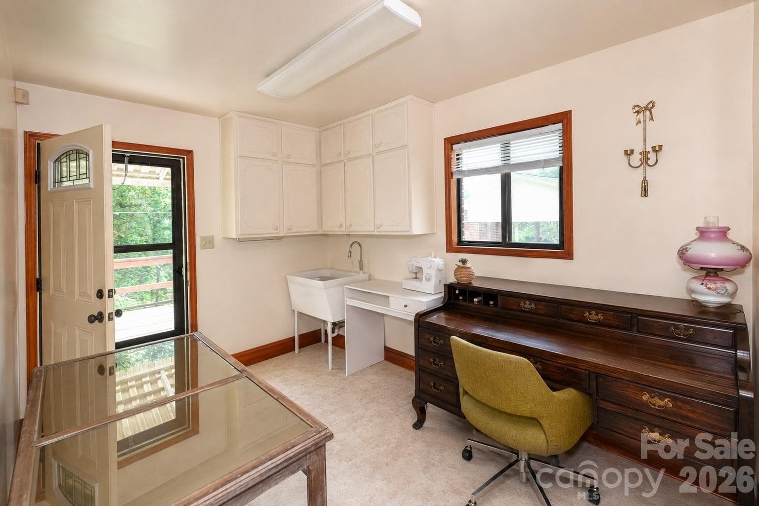 Main level flex room and/or Laundry Room - 8031 George Hildebran School Road, Connelly Springs