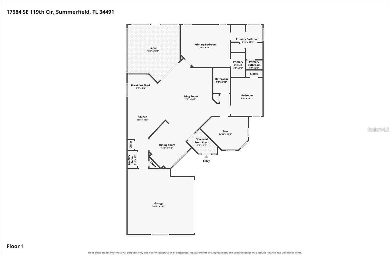Single Family Residence at 17584 SE 119TH CIR, SUMMERFIELD, photo 3 of 48