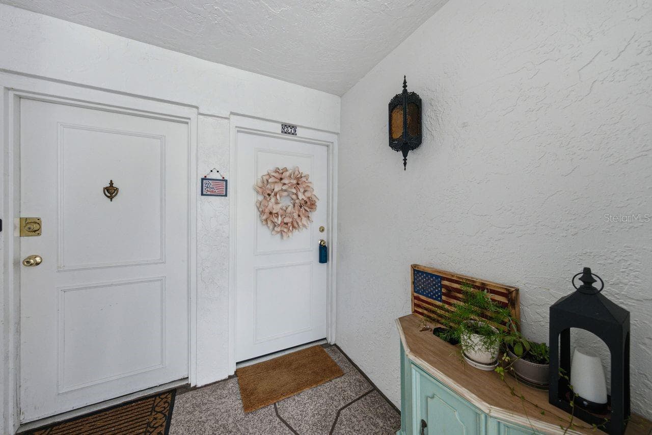 Front door of your new condo - 1655 S HIGHLAND AVE #I379, CLEARWATER