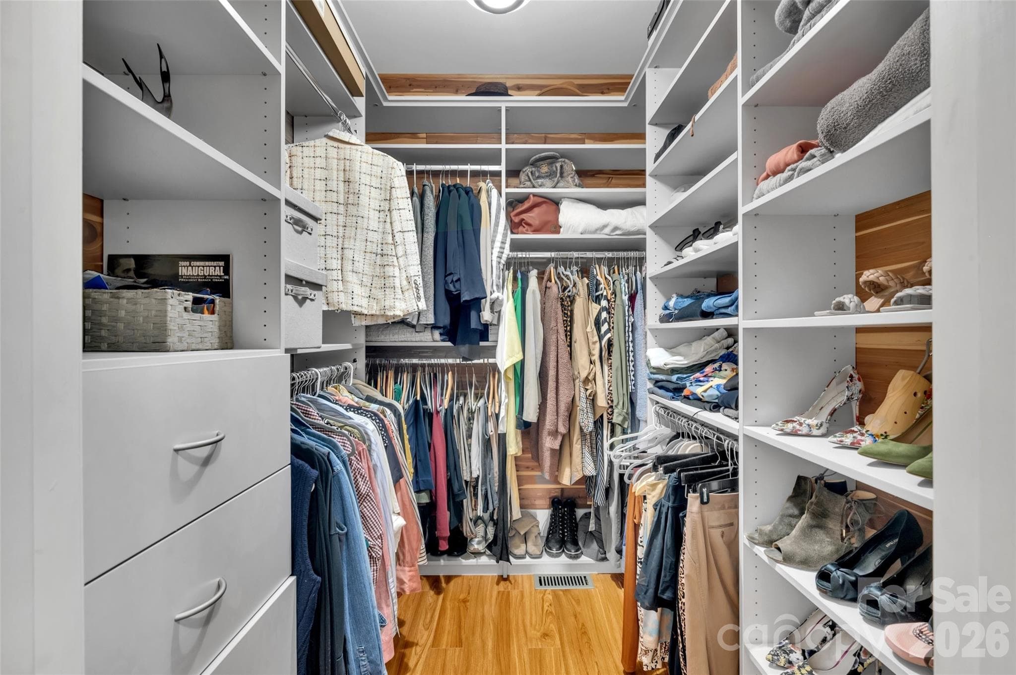 Walk-in cedar lined closet - 10108 Lampkin Way, Charlotte
