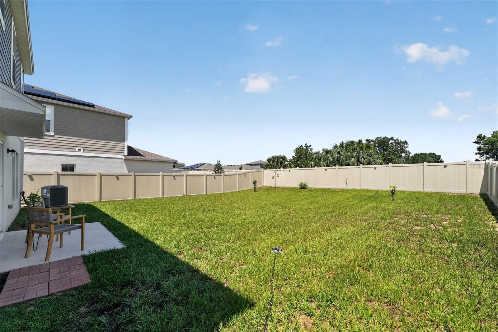 Yard - Room for a pool - 1857 GRASMERE ST, HAINES CITY