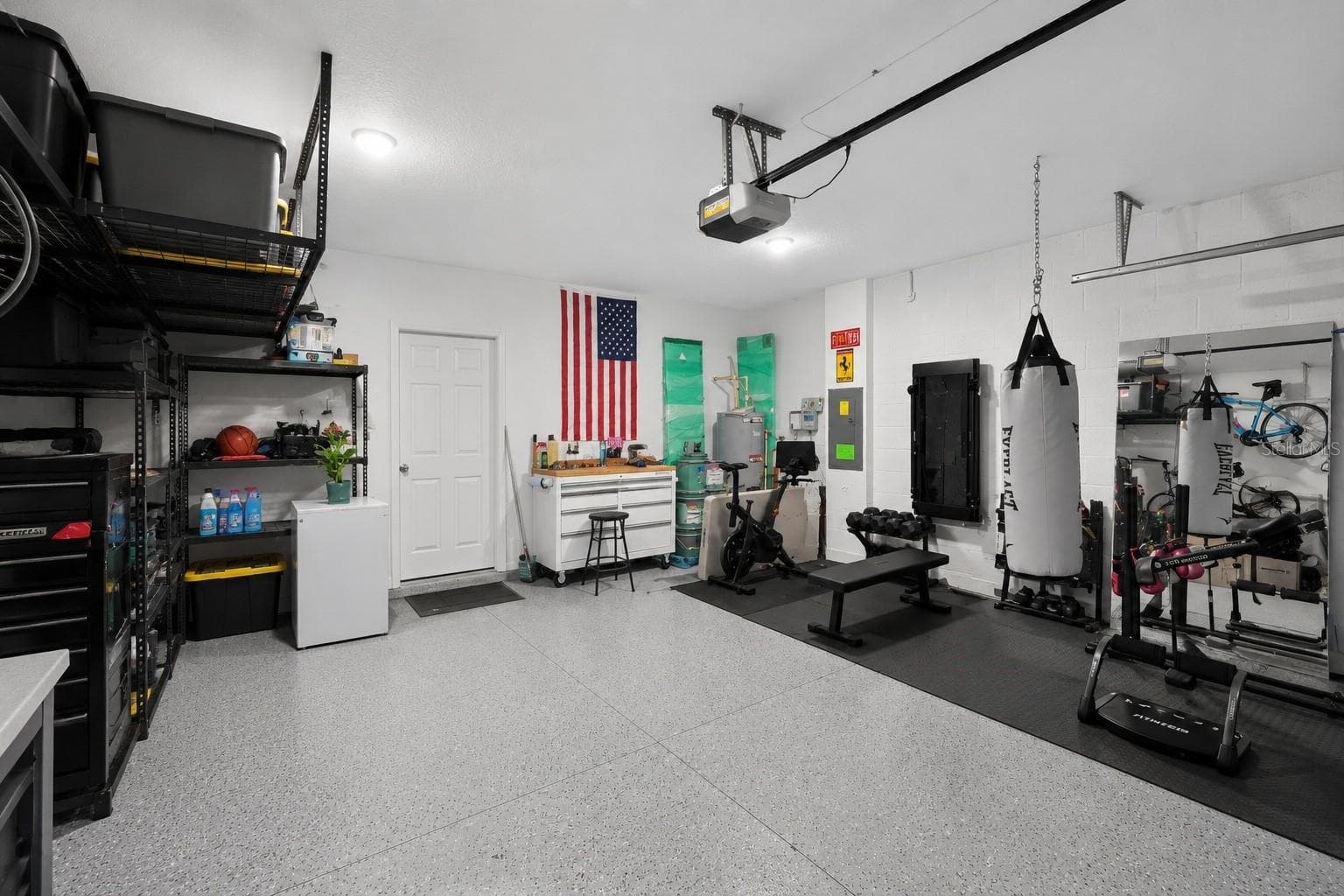 Two car garage - 1857 GRASMERE ST, HAINES CITY
