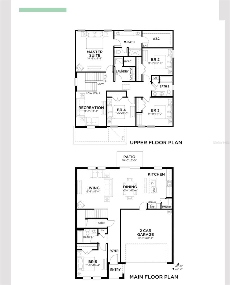 Floor Plan - 1857 GRASMERE ST, HAINES CITY