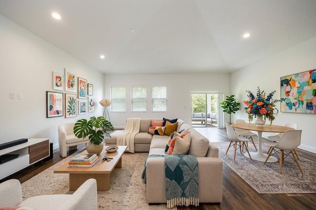 VIRTUALLY STAGED LIVING/DINING - 59 GREEN CIR, PALM COAST