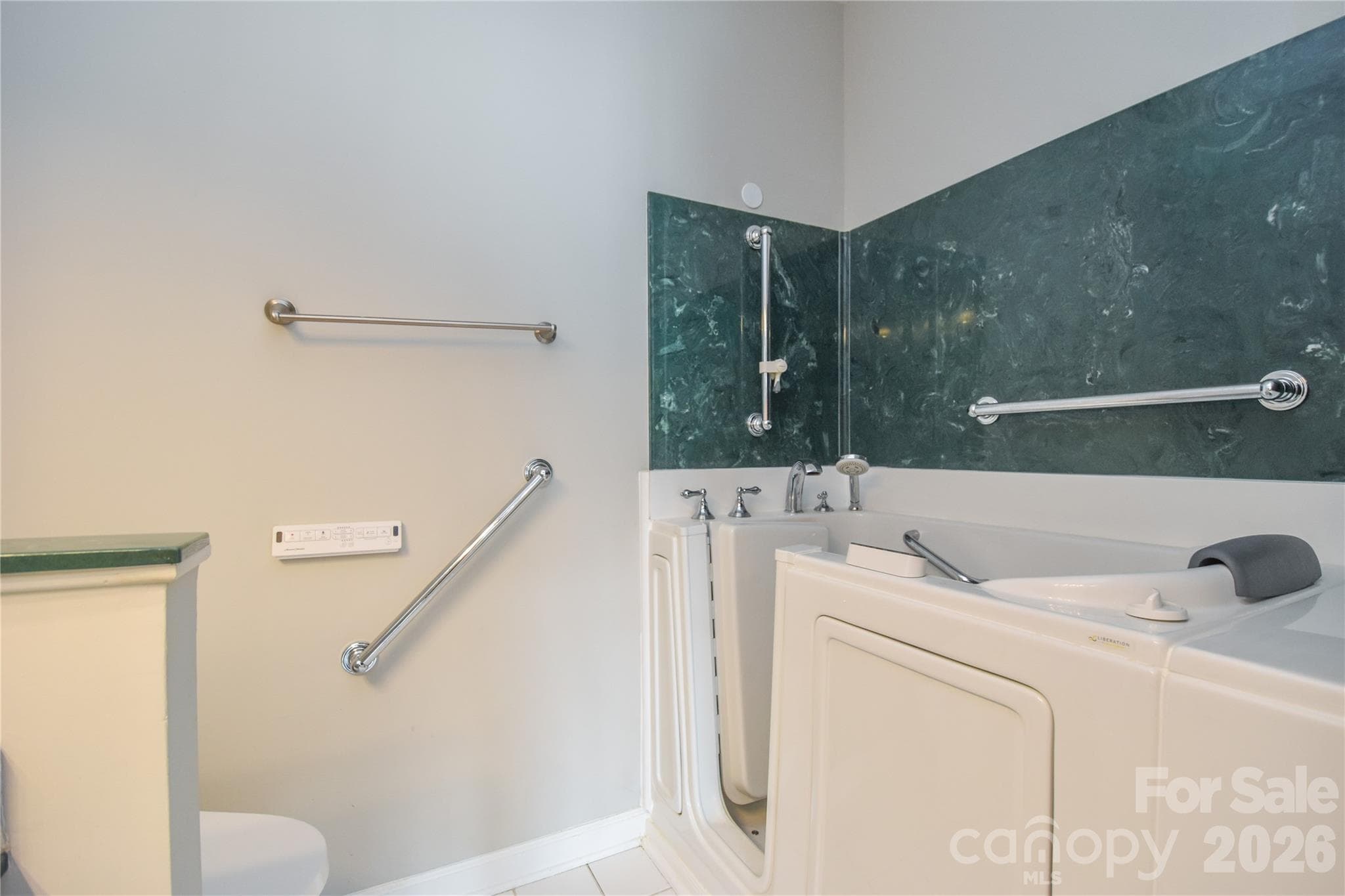 Walk-in bath tub - 8332 Highland Glen Drive, Charlotte