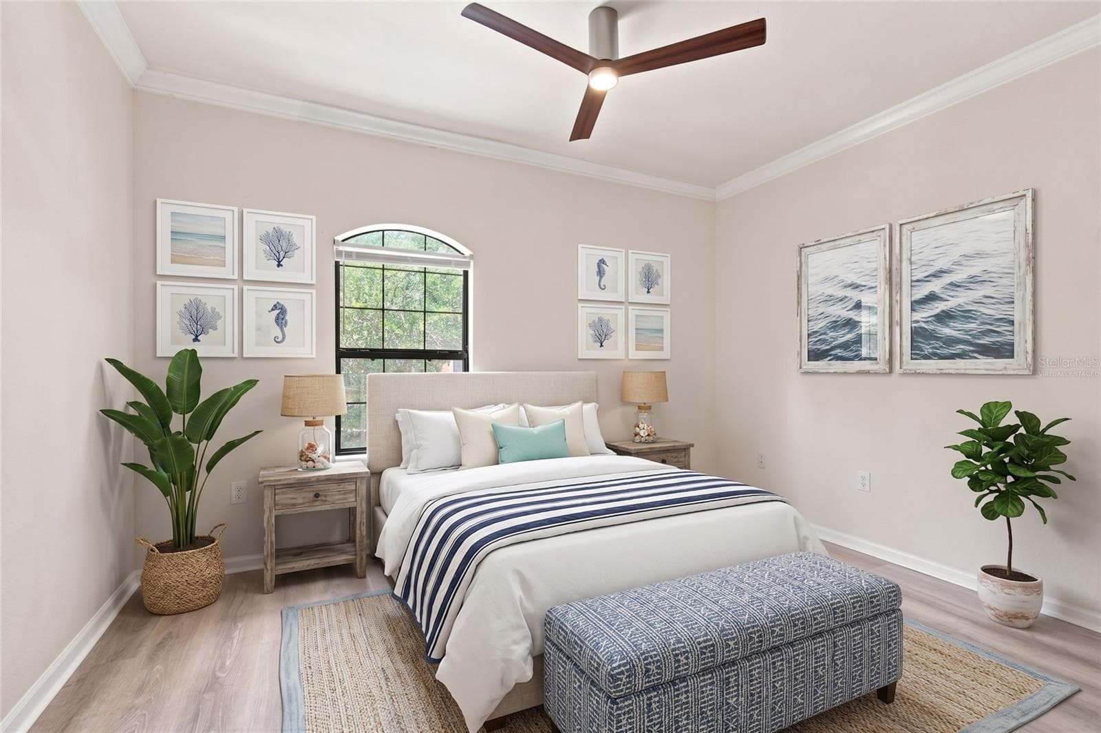 2nd bedroom virtually staged - 2151 CHIANTI PL #12-122, PALM HARBOR