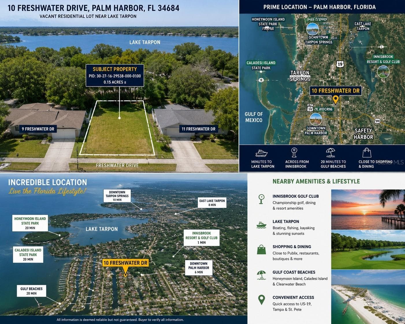 Land at 10 FRESHWATER DR, PALM HARBOR, photo 2 of 11