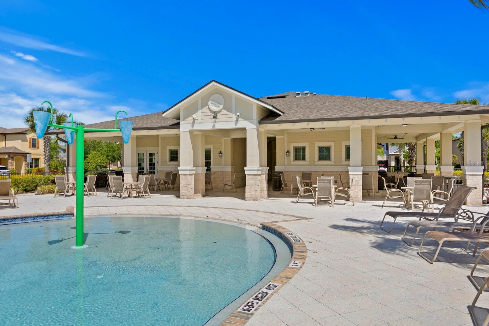 Community Pool (note - pool just completed renovations and may appear slightly different) - 18908 WILLOWMORE CEDAR DR, LUTZ