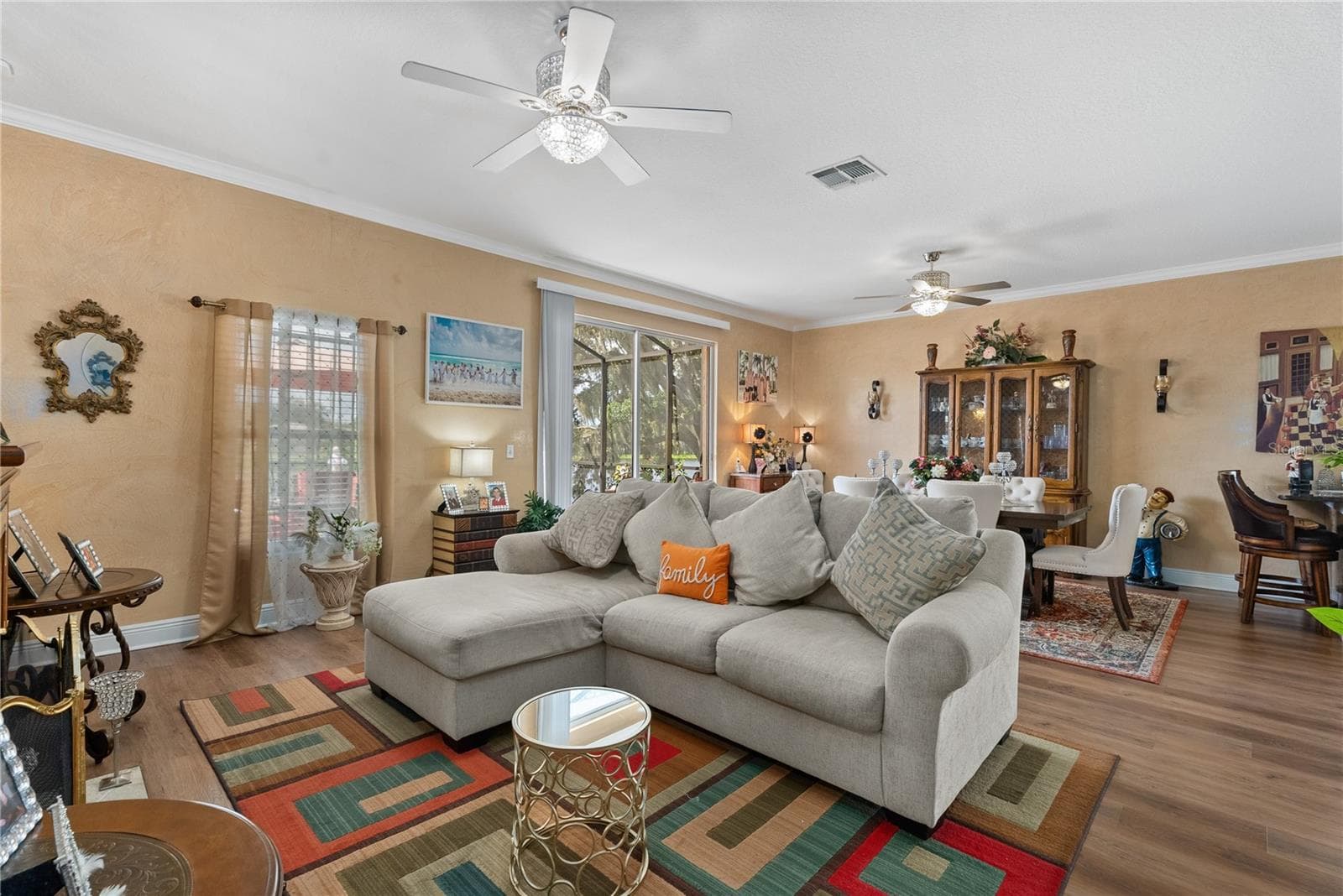 Family room. - 11326 BLUE SAGE PL, LAKEWOOD RANCH