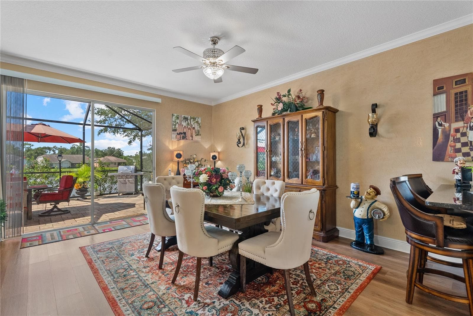 Secondary dining room/or add a pool table in this area thats attached to the family room. - 11326 BLUE SAGE PL, LAKEWOOD RANCH