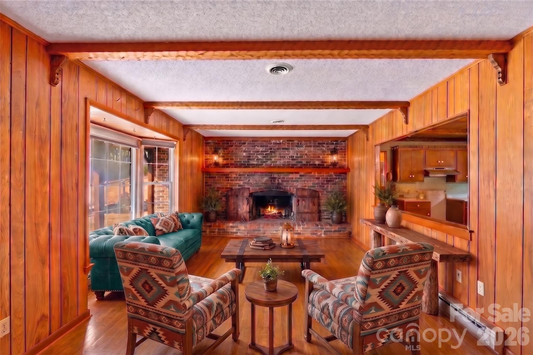 VIRTUALLY STAGED LIVING ROOM - 591 Landrum Road, Columbus