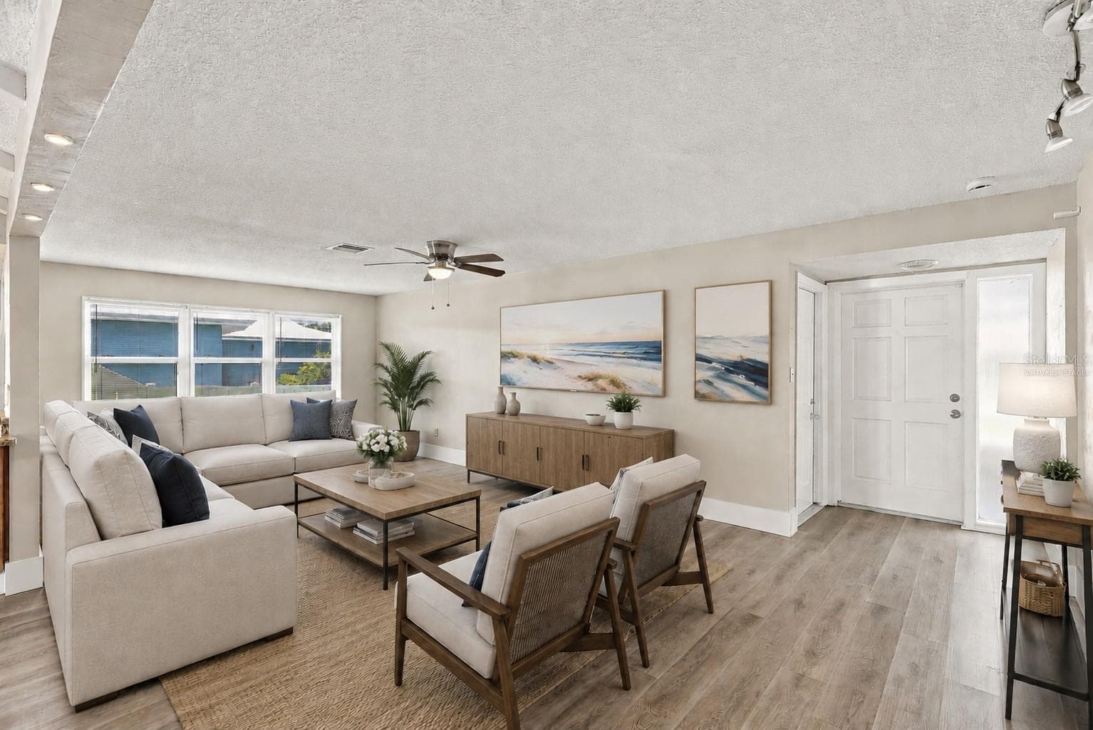 VIRTUALLY STAGED Living Room - 13691 SERENA DR, LARGO
