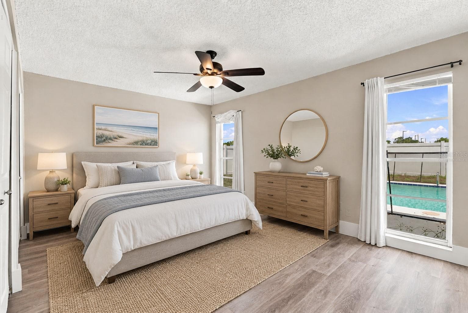 VIRTUALLY STAGED - Primary Bedroom - 13691 SERENA DR, LARGO