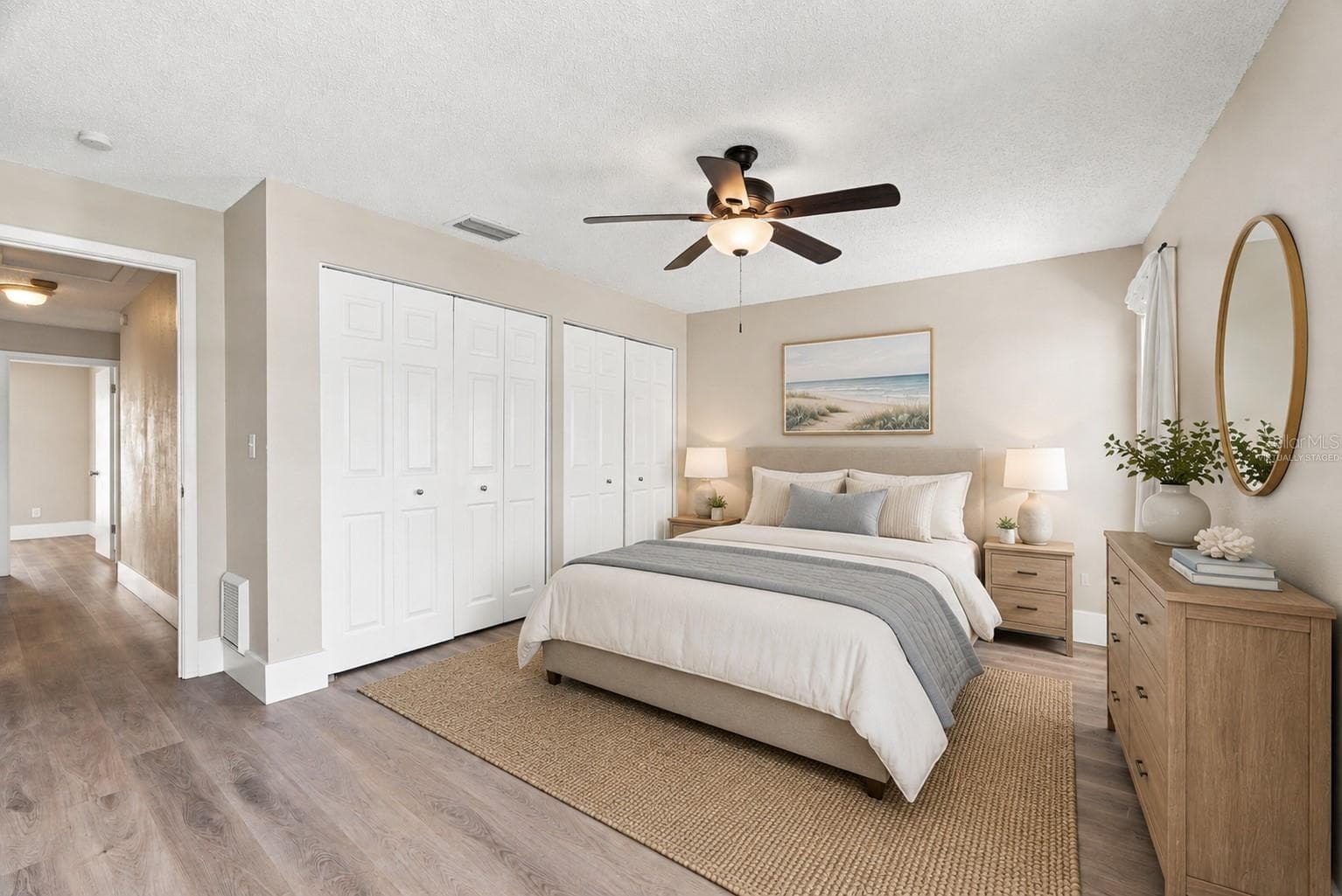 VIRTUALLY STAGED - Primary Bedroom - 13691 SERENA DR, LARGO