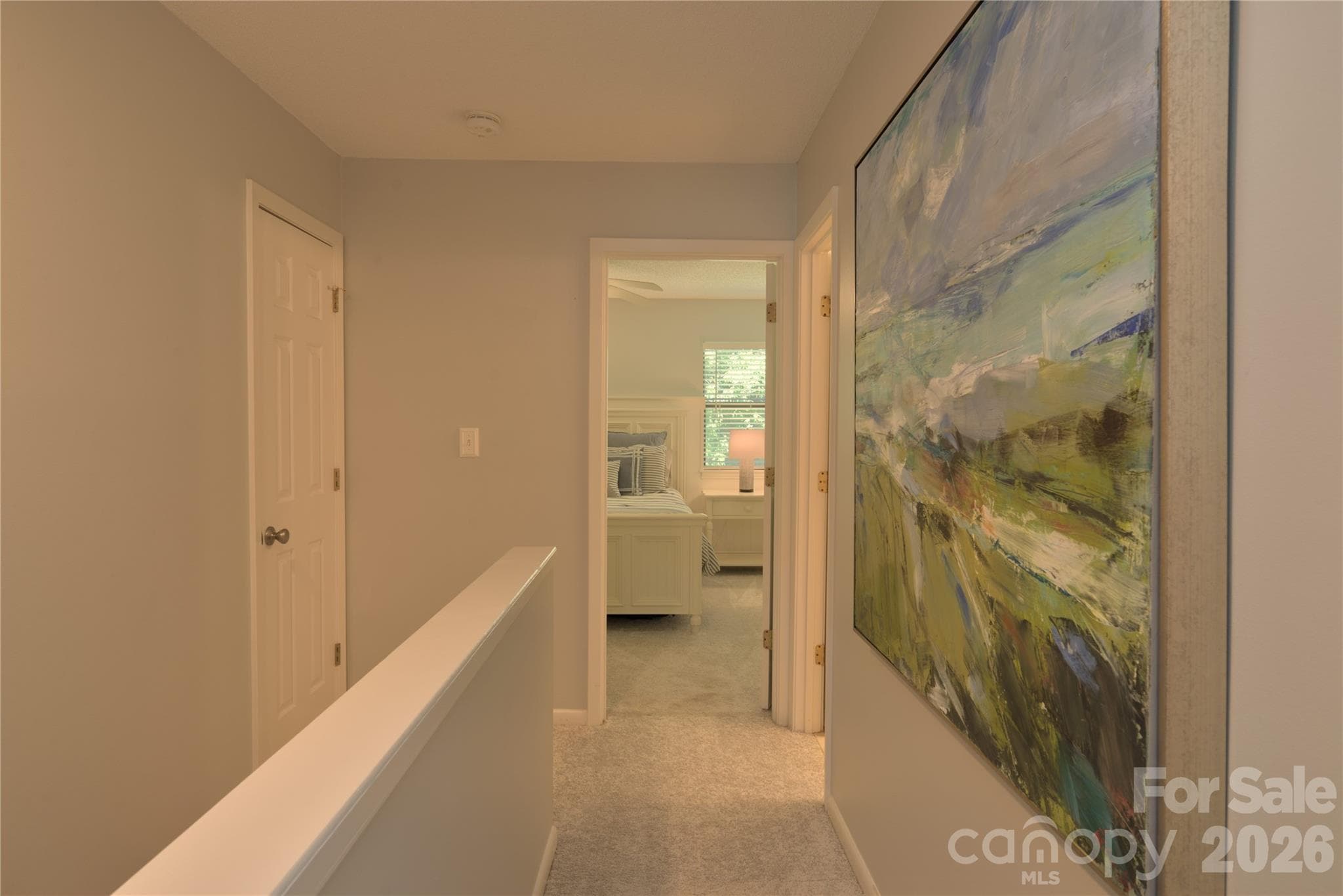upstairs hallway - 7615 Woods Lane, Cornelius
