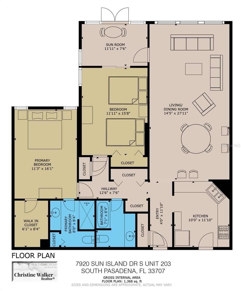 Condominium at 7400 SUN ISLAND DR S #203, SOUTH PASADENA, photo 8 of 32