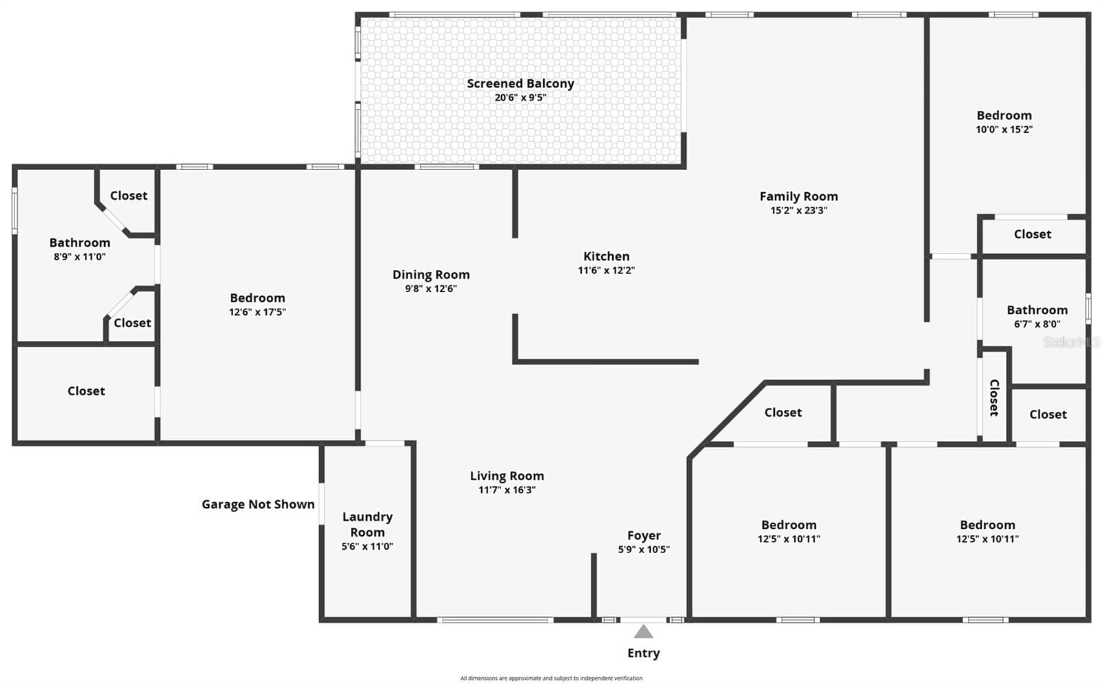 Spacious split floor plan. - 18030 BAYAMON AVE, POLK CITY