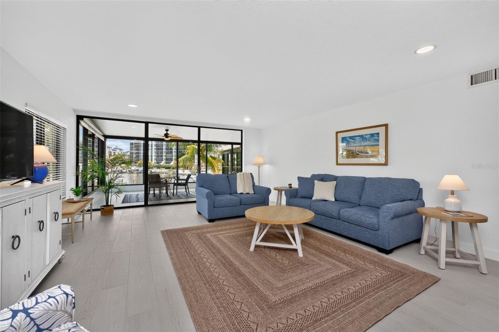 Living Room - 3250 SOUTHSHORE DR #55B, PUNTA GORDA