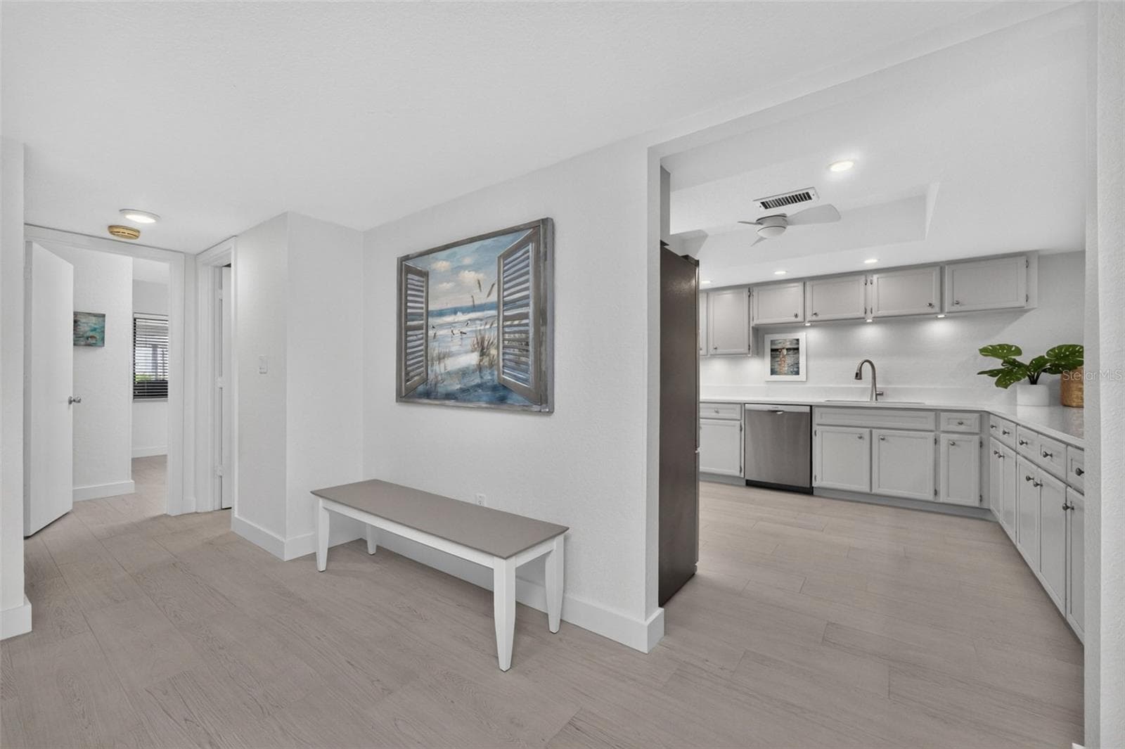 Entry/Kitchen - 3250 SOUTHSHORE DR #55B, PUNTA GORDA