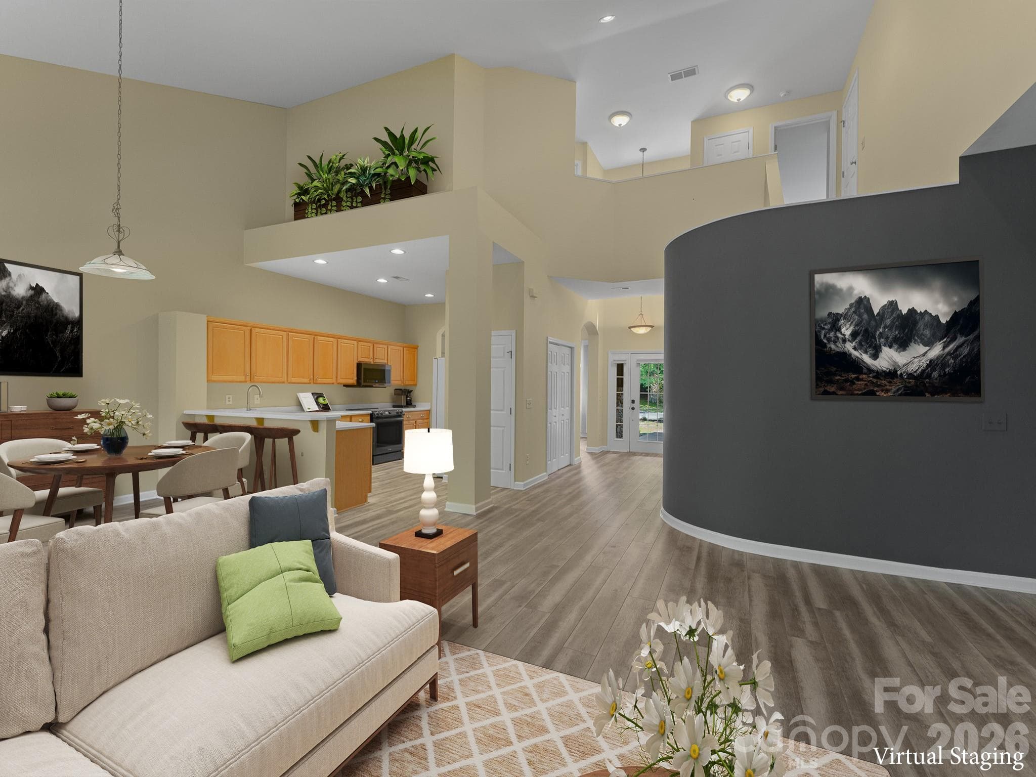 Great Room - 47 Ridgetop Circle, Brevard