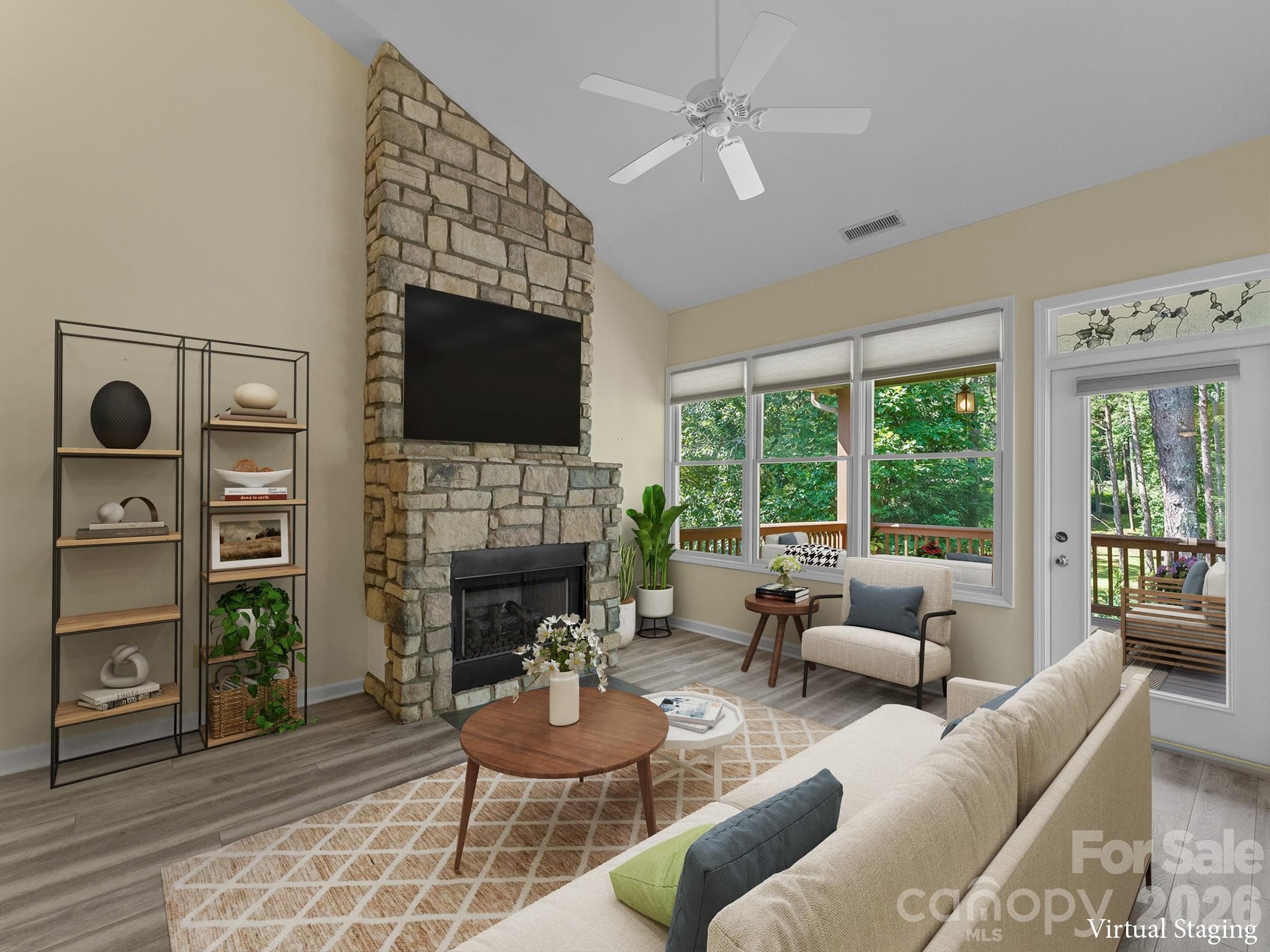 Great Room - 47 Ridgetop Circle, Brevard