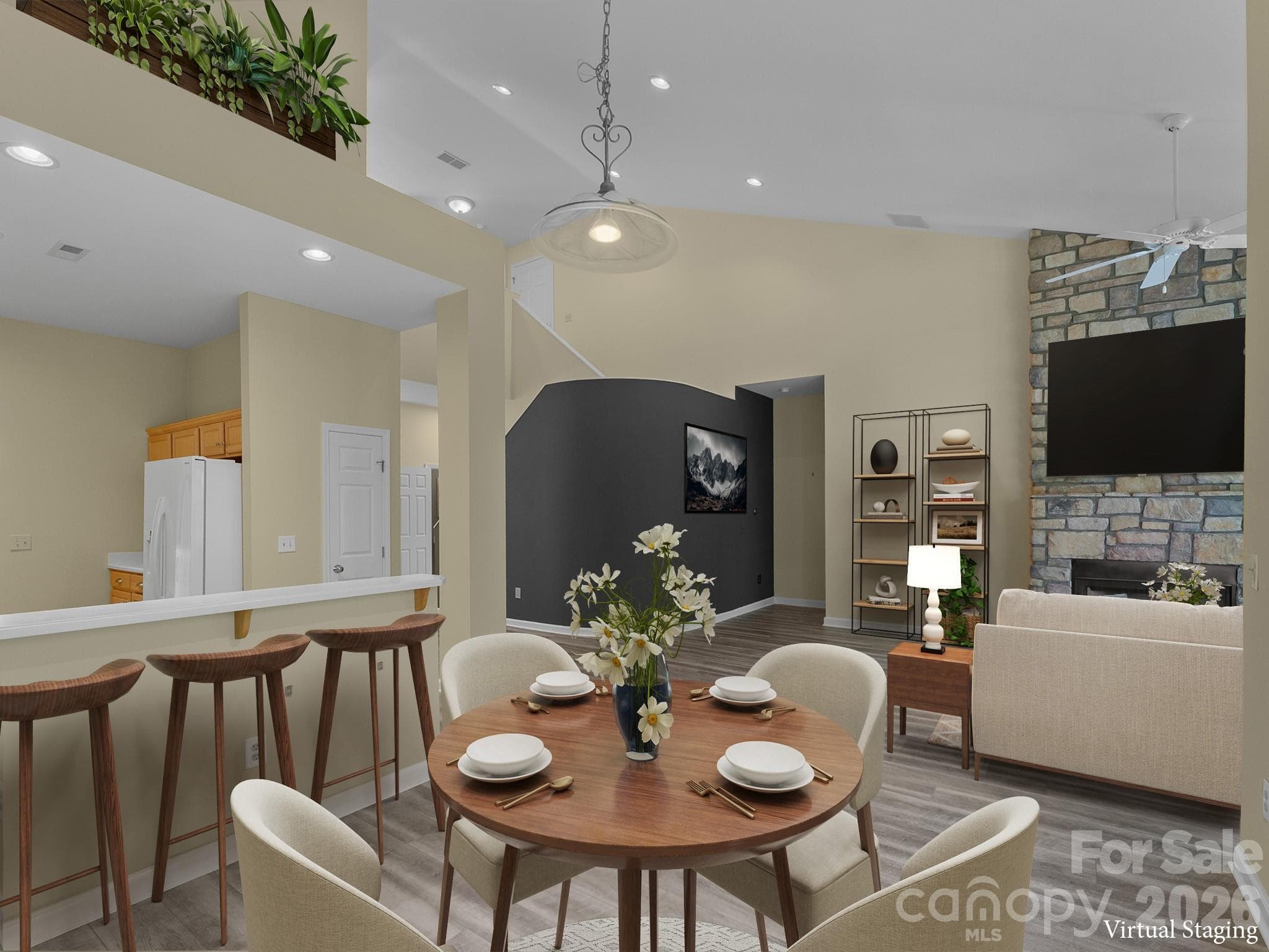 Great Room - 47 Ridgetop Circle, Brevard