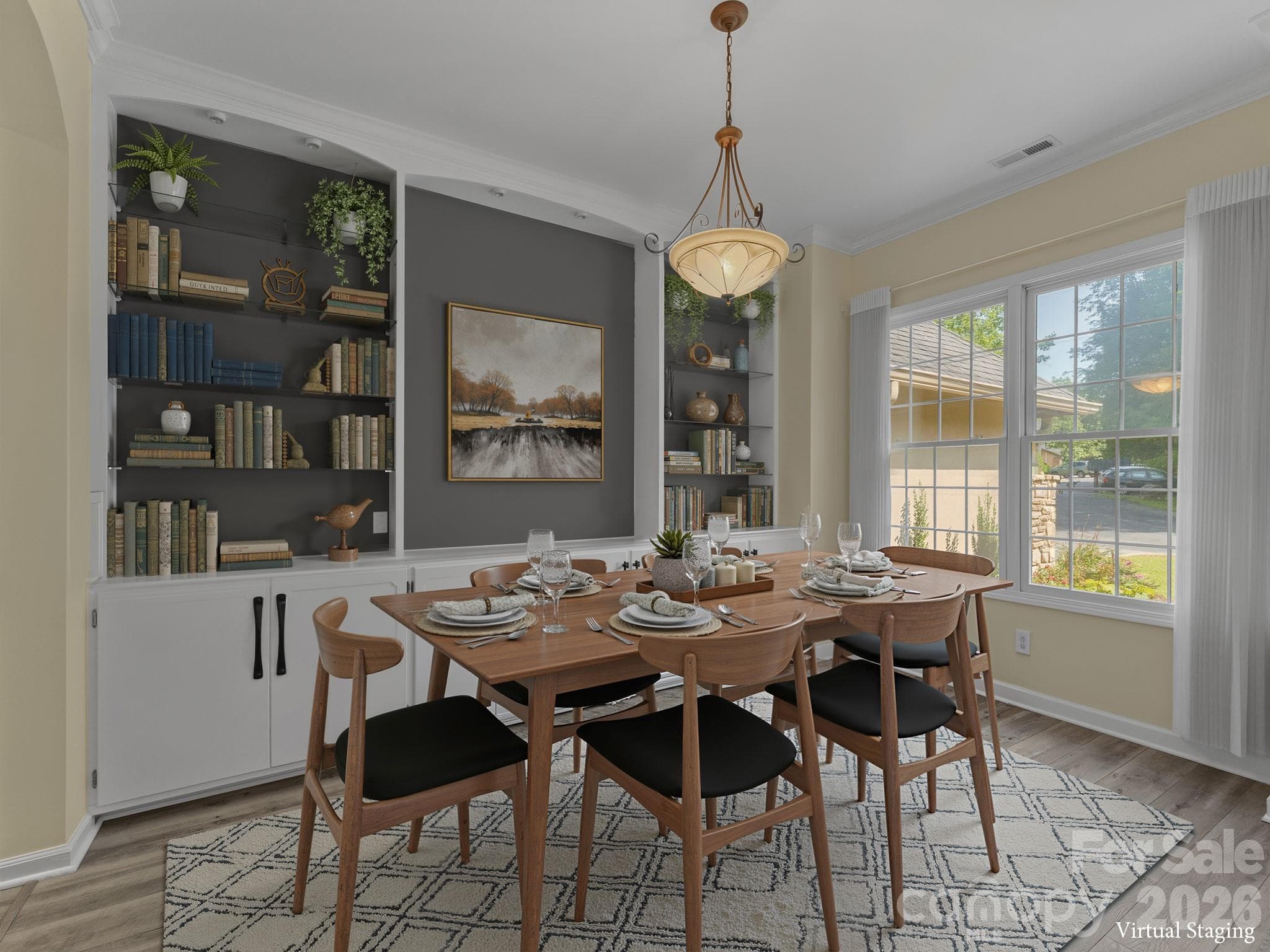 Dining Room (or Office) - 47 Ridgetop Circle, Brevard