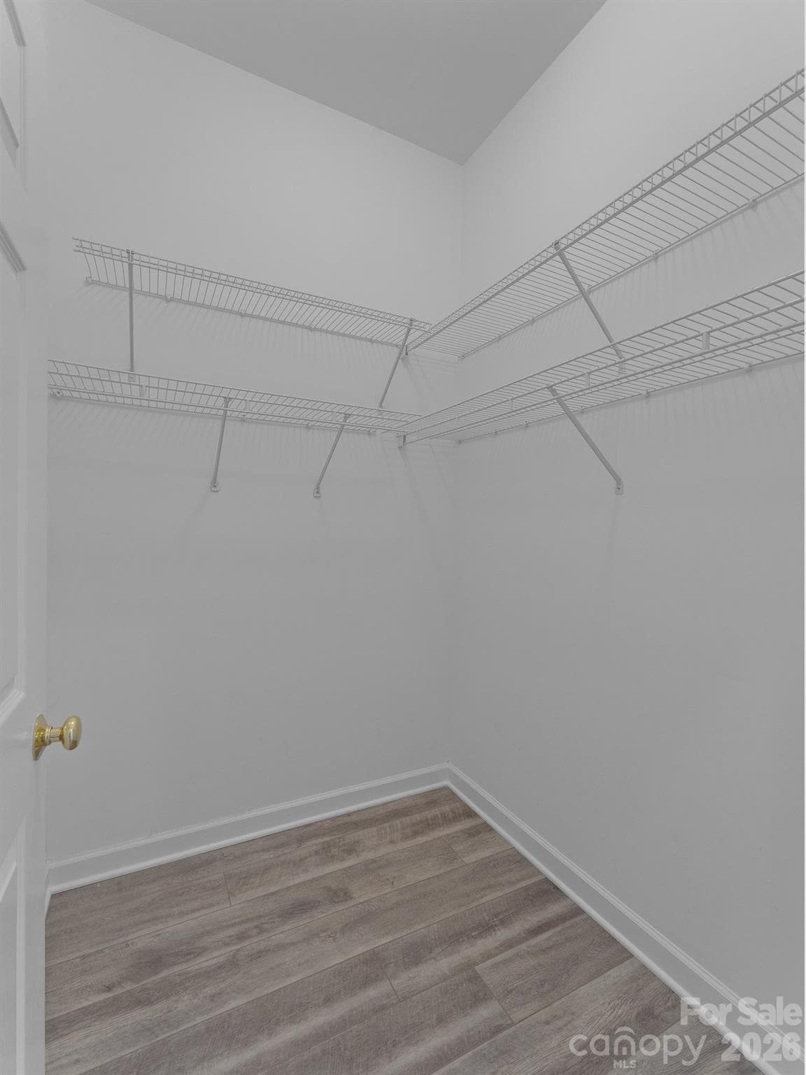 Primary Bedroom Walk-In Closet - 47 Ridgetop Circle, Brevard