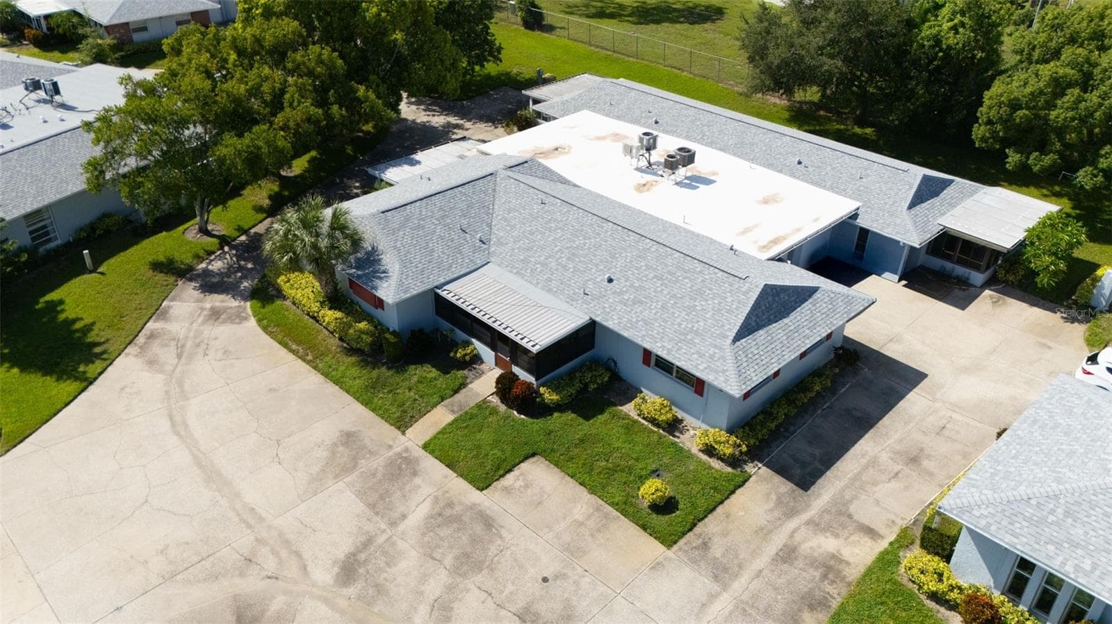 Aerial view - 1609 WHITEBRIDGE DR #A, PALM HARBOR