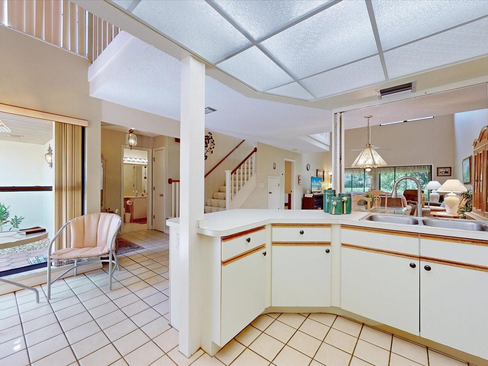 Great view into the living room - 105 COVENTRY LN, HAINES CITY