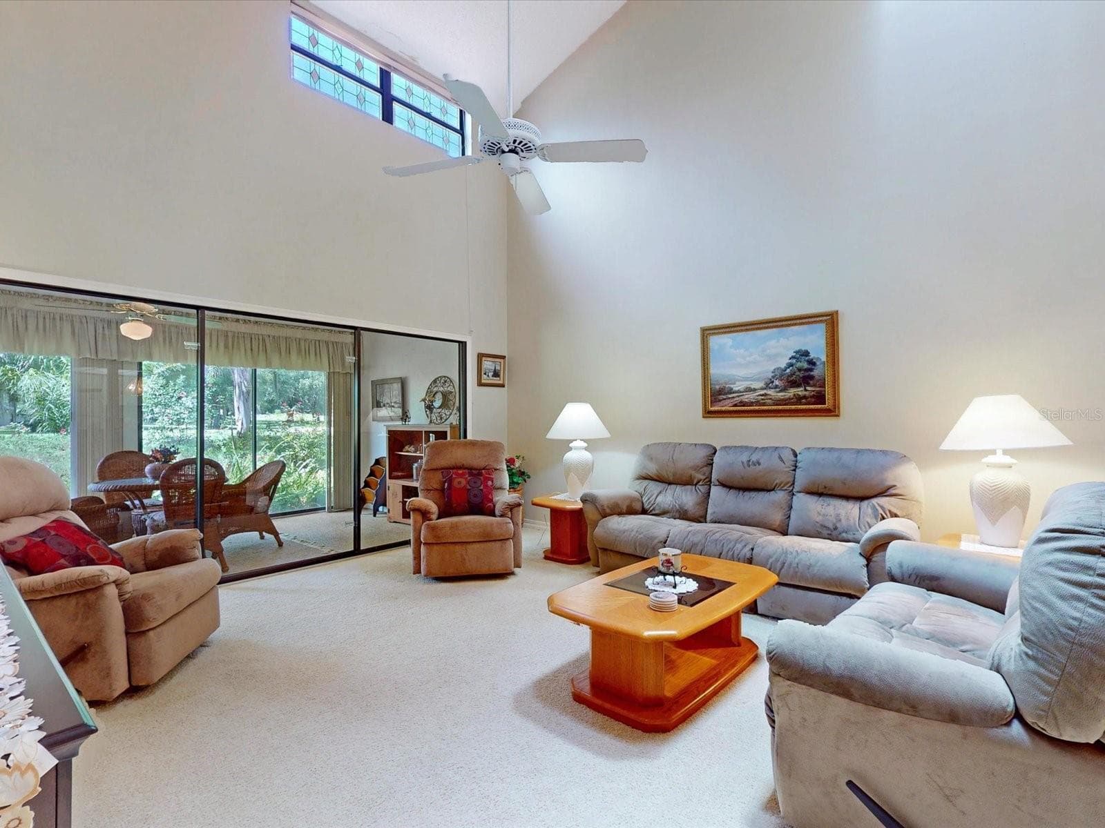 We continue to see the spacious living room - 105 COVENTRY LN, HAINES CITY