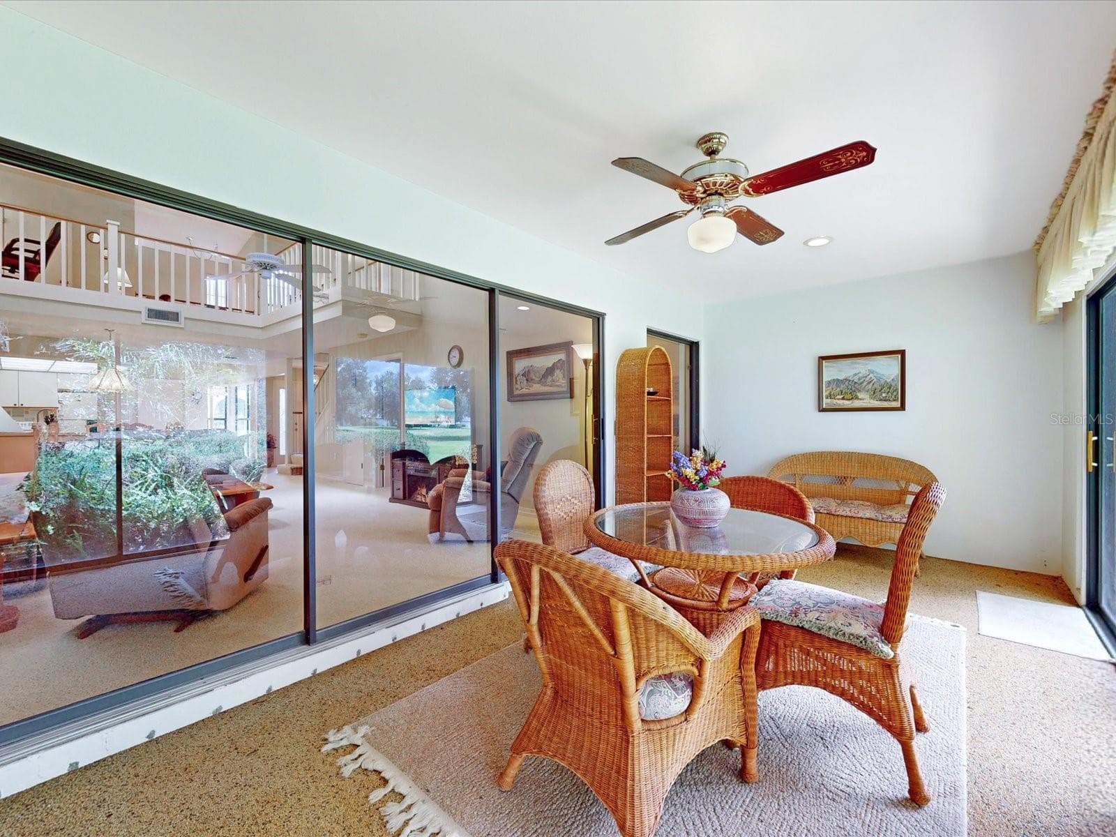 Such a clear view through to the backyard - 105 COVENTRY LN, HAINES CITY