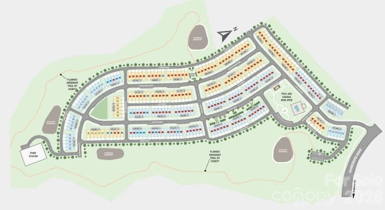 The Ridge at Sugar Creek Community Sitemap - 8717 Miles Gap Road, Indian Land