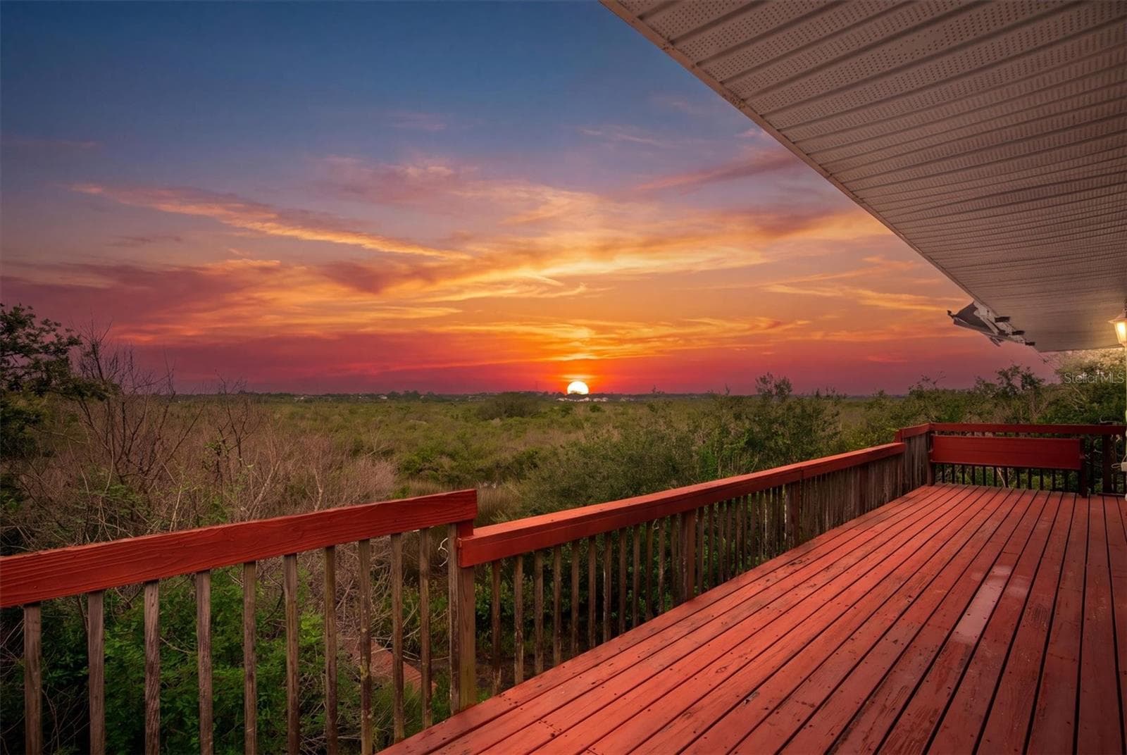 Beautiful view from 2nd story balcony - 1835 OAK PL, FLAGLER BEACH