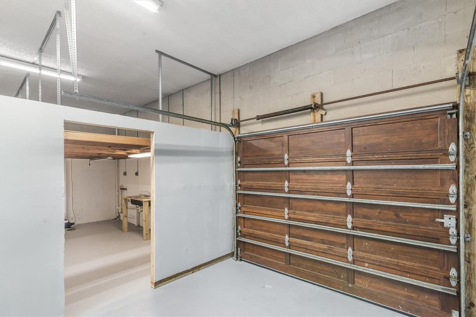 View inside the spare room in the garage - 1835 OAK PL, FLAGLER BEACH