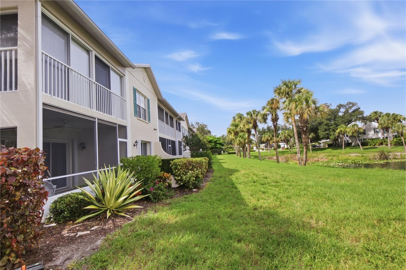 Screened lanai and patio - 418 LAUREL LAKE DR #106, VENICE