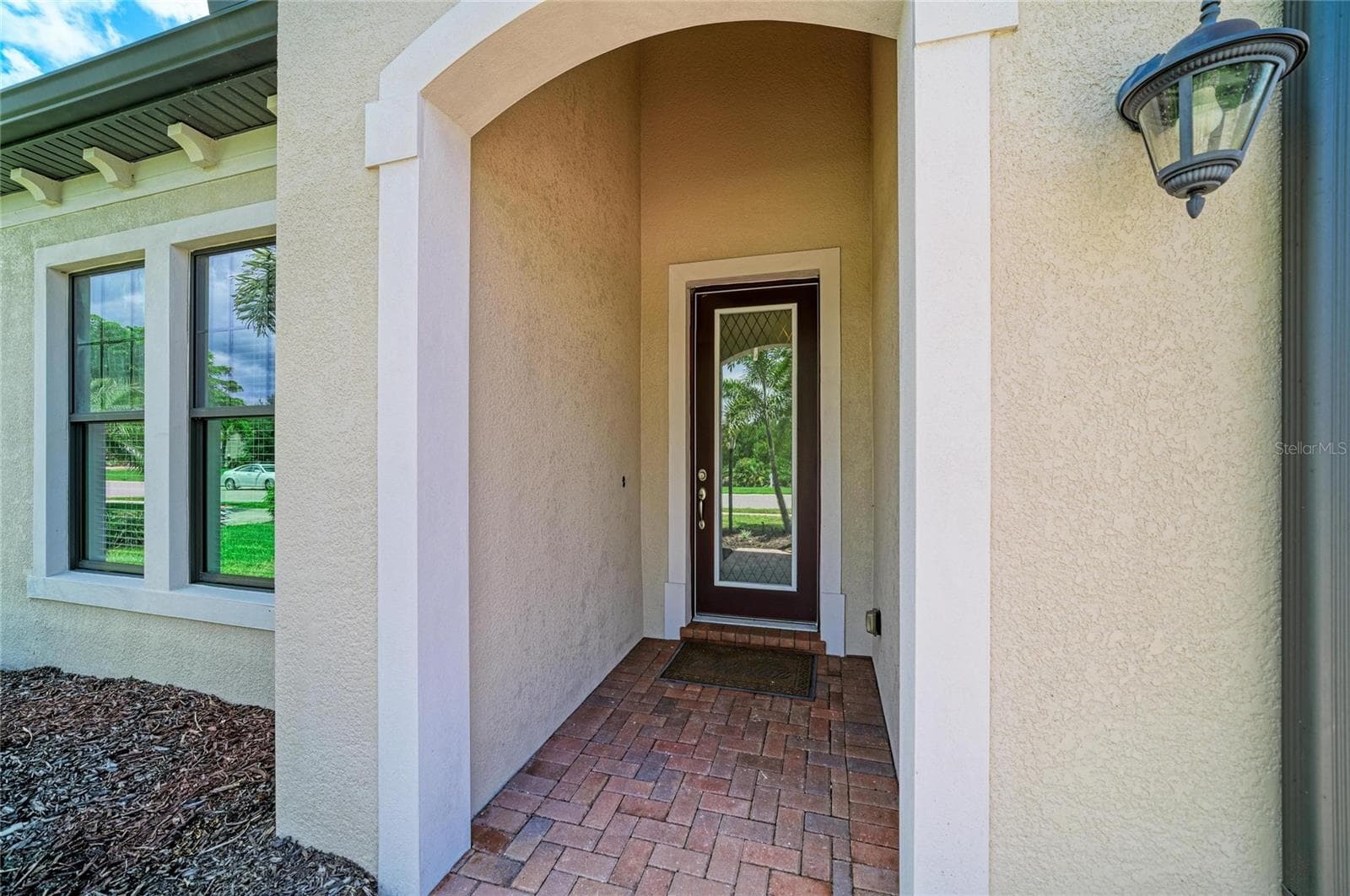 Front entryway - 4645 ROYAL DORNOCH CIR, BRADENTON