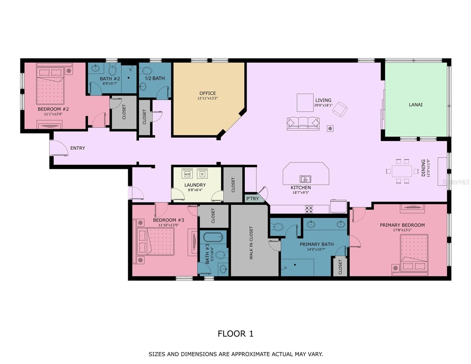 Floor Plan - 4645 ROYAL DORNOCH CIR, BRADENTON
