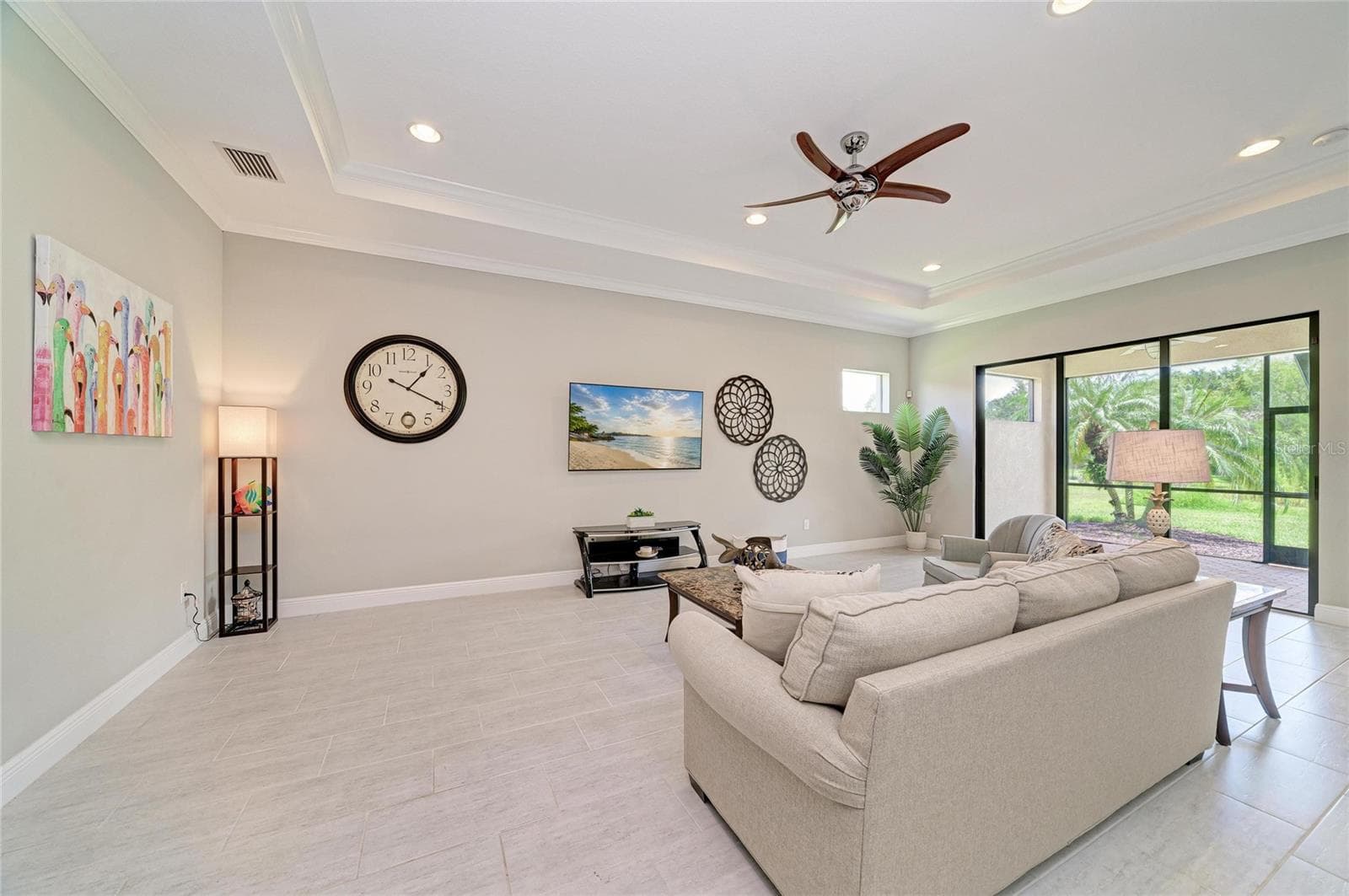 Living room - 4645 ROYAL DORNOCH CIR, BRADENTON