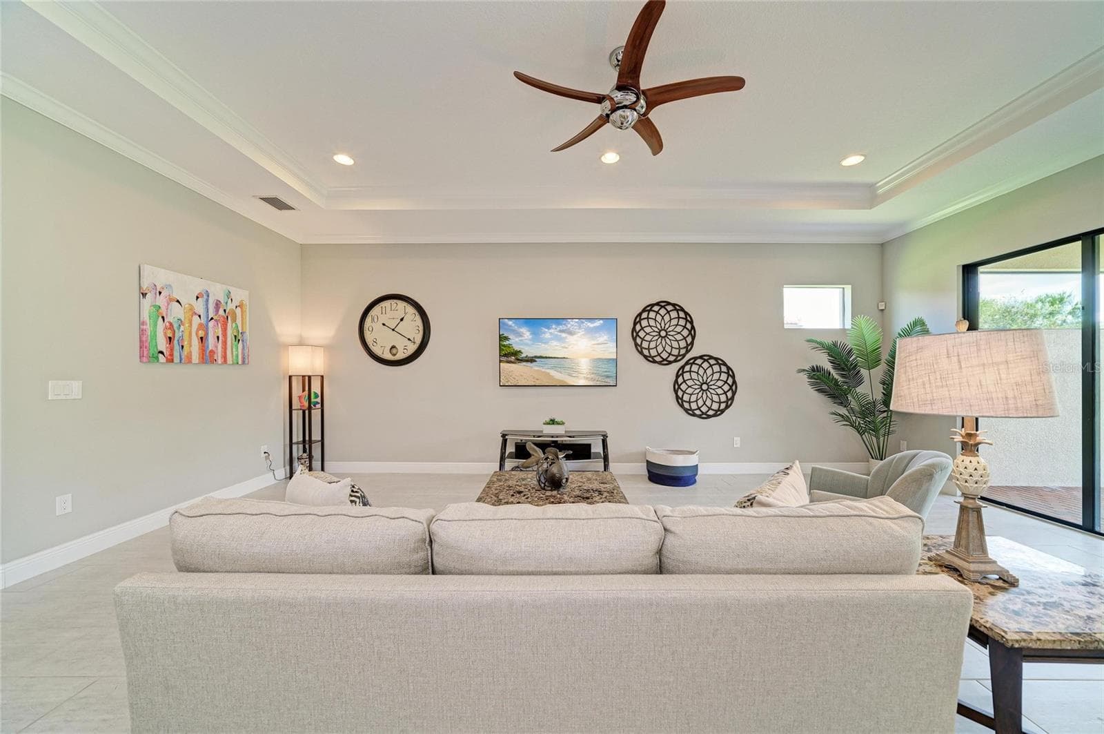 Living room - 4645 ROYAL DORNOCH CIR, BRADENTON
