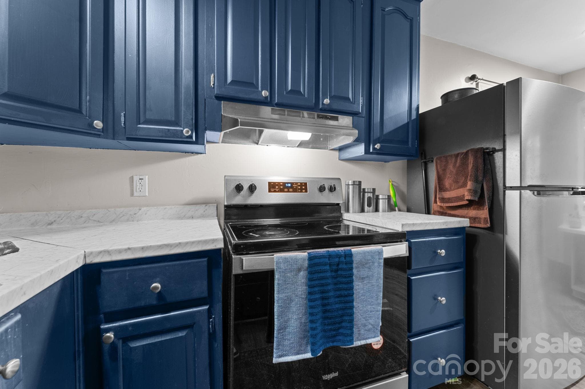 Freshly Painted Kitchen - 103 Riverwood Drive, Sylva