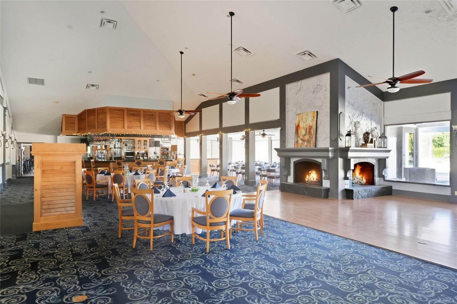 Dining Room at The Club at RW - 3649 WILDERNESS BLVD W, PARRISH