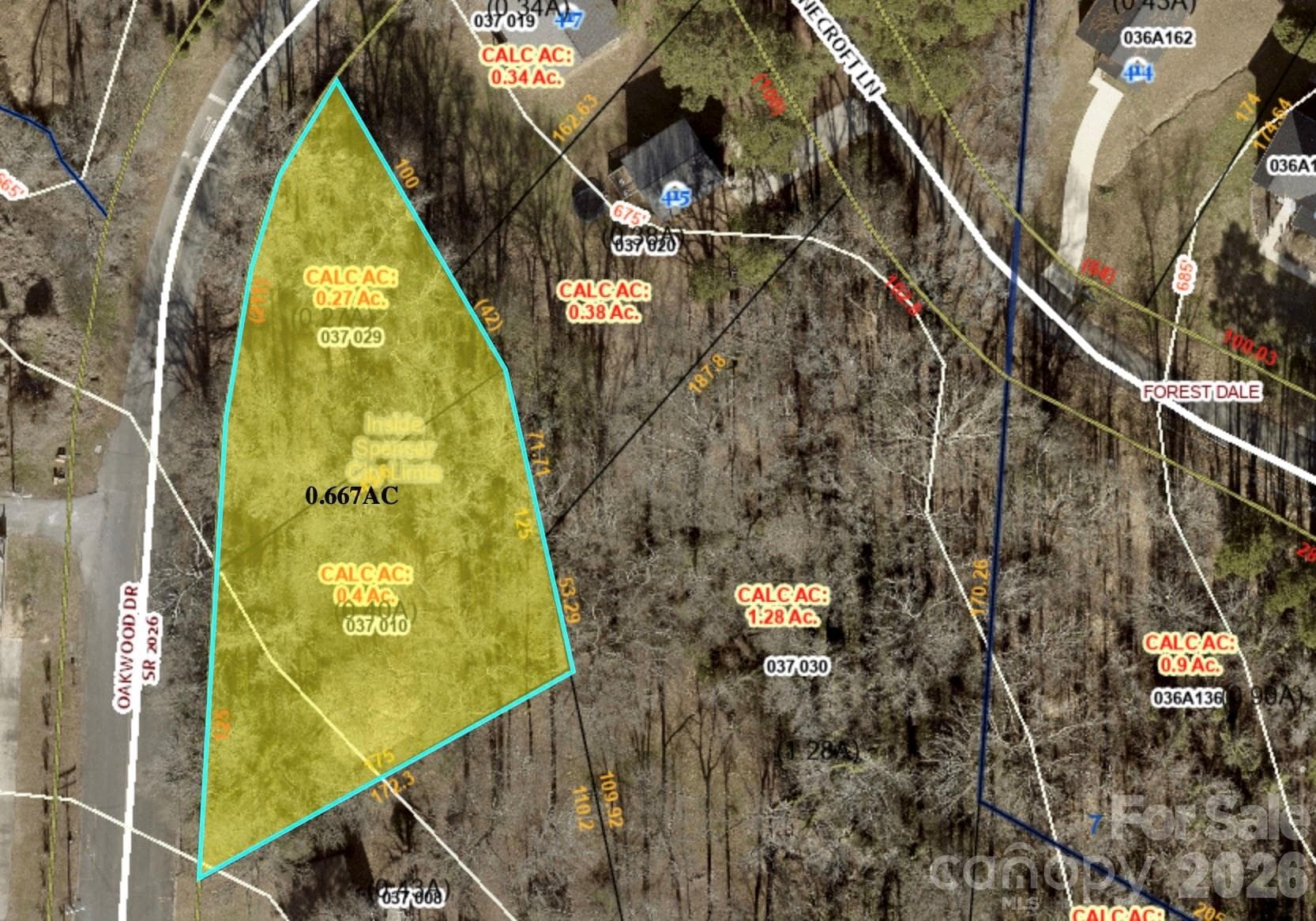 Lot - 0 Oakwood Drive, Spencer