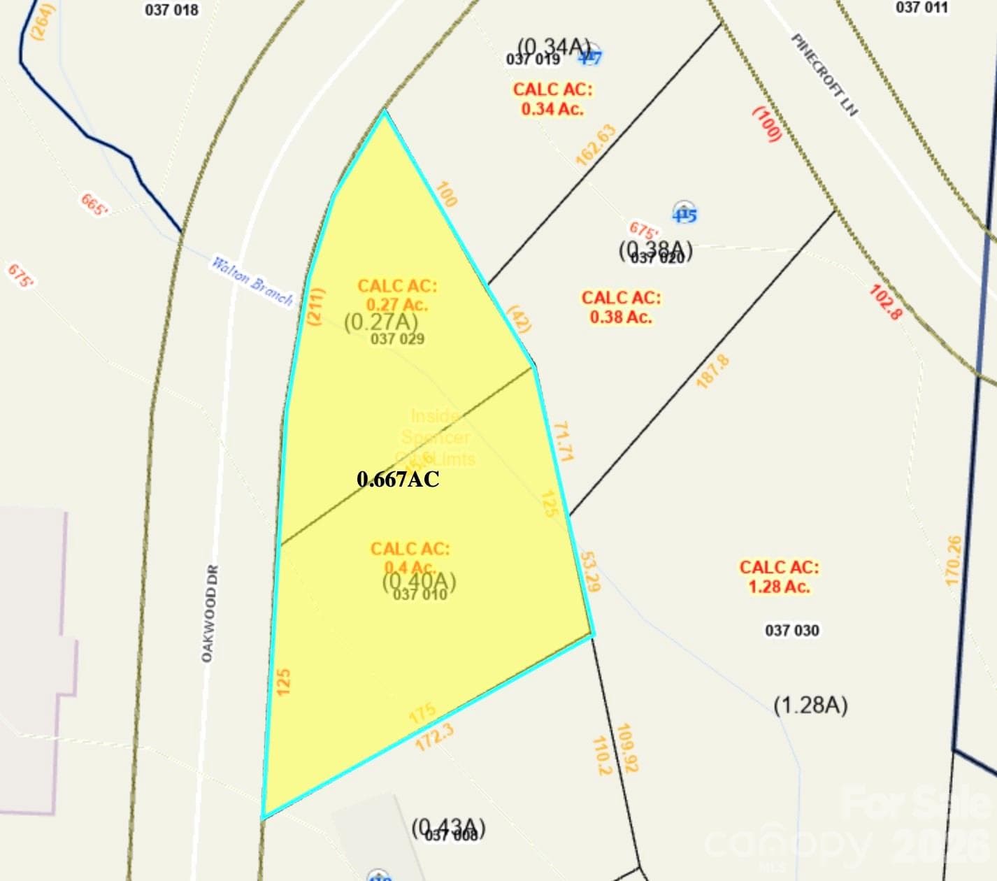 Lot - 0 Oakwood Drive, Spencer