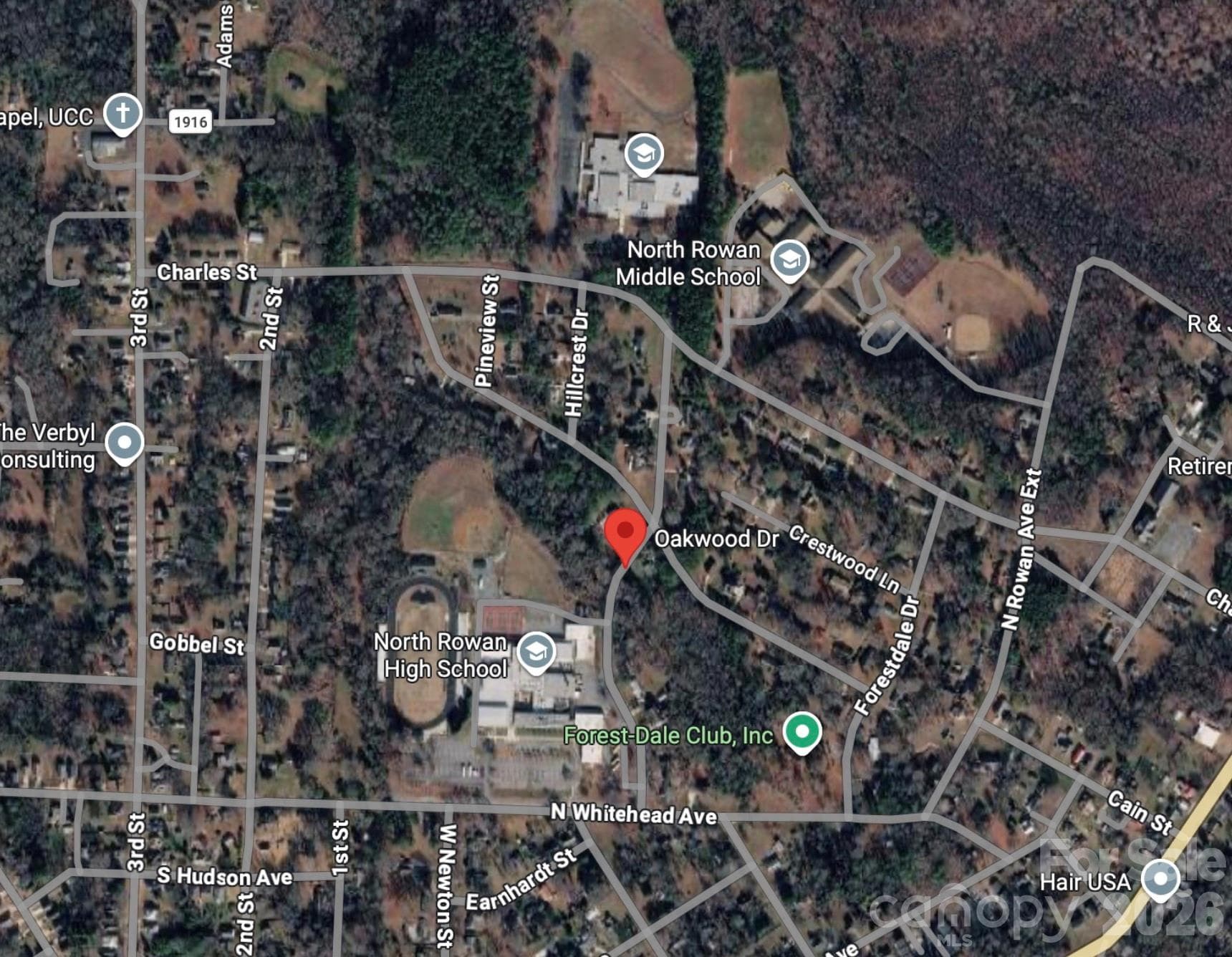 Vicinity - 0 Oakwood Drive, Spencer