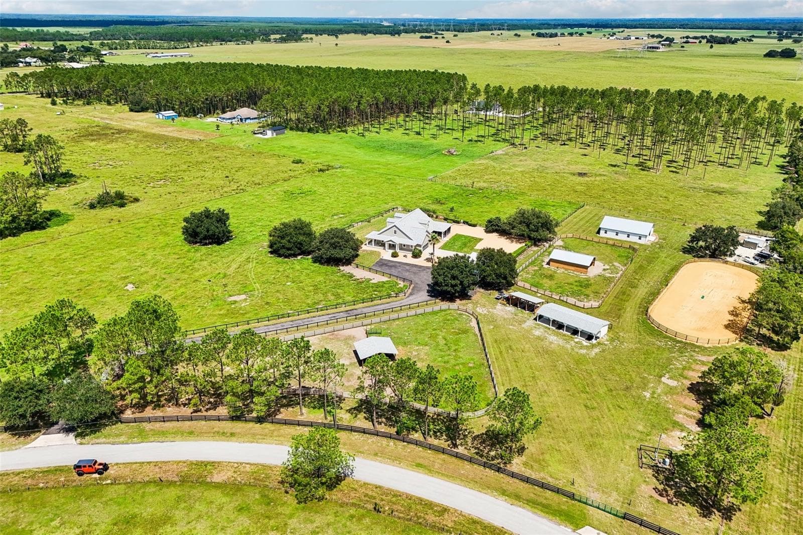 Aerial Photo of Property - 2088 NW 102ND BLVD, WILDWOOD