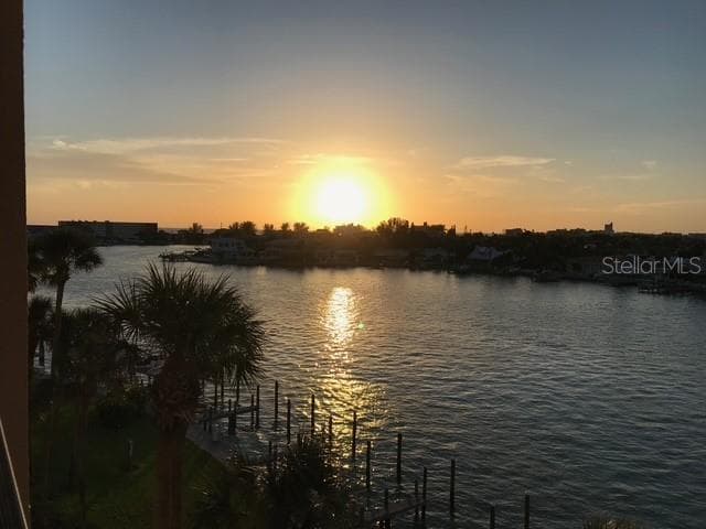 balcony sunset - 9495 BLIND PASS RD #504, ST PETE BEACH