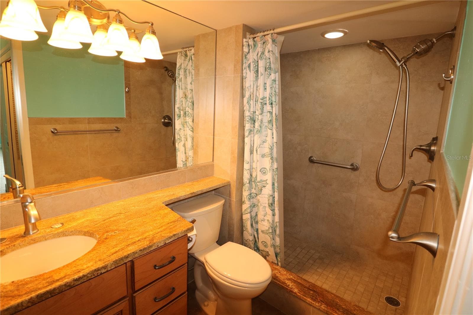 Primary en-suite bathroom 1 - 9495 BLIND PASS RD #504, ST PETE BEACH