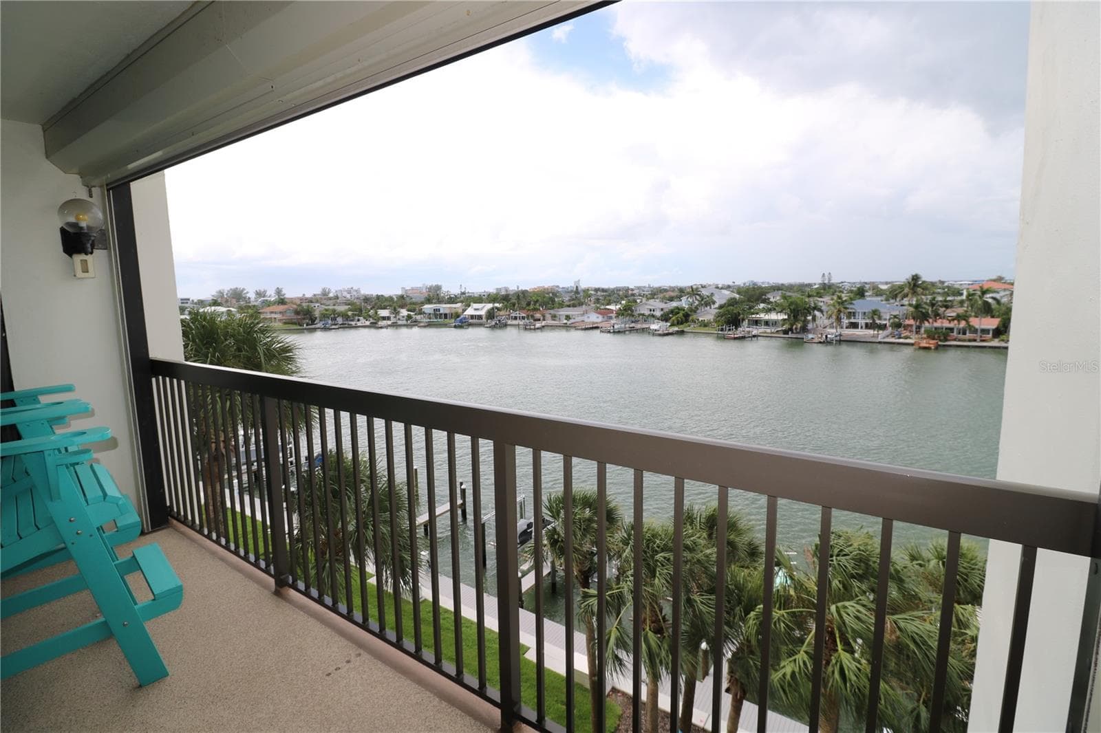 balcony view - 9495 BLIND PASS RD #504, ST PETE BEACH