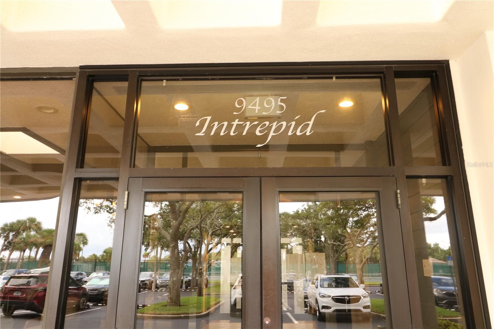 Entrance to Intrepid building - 9495 BLIND PASS RD #504, ST PETE BEACH